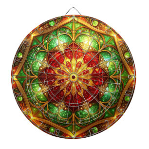 Diana Dardo Decorativo Floral Rojo Verde
