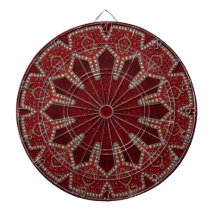 Dardo decorativo rojo