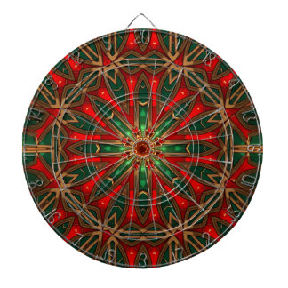 Diana Dardo decorativo rojo verde