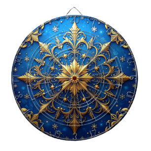 Diana Dardo Floral Decorativo Azul
