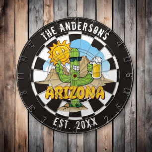 Diana Dardo personalizado con paisaje de Arizona de dibu