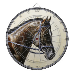 Diana Dark Brown Bay Trakehner Vestido Caballo