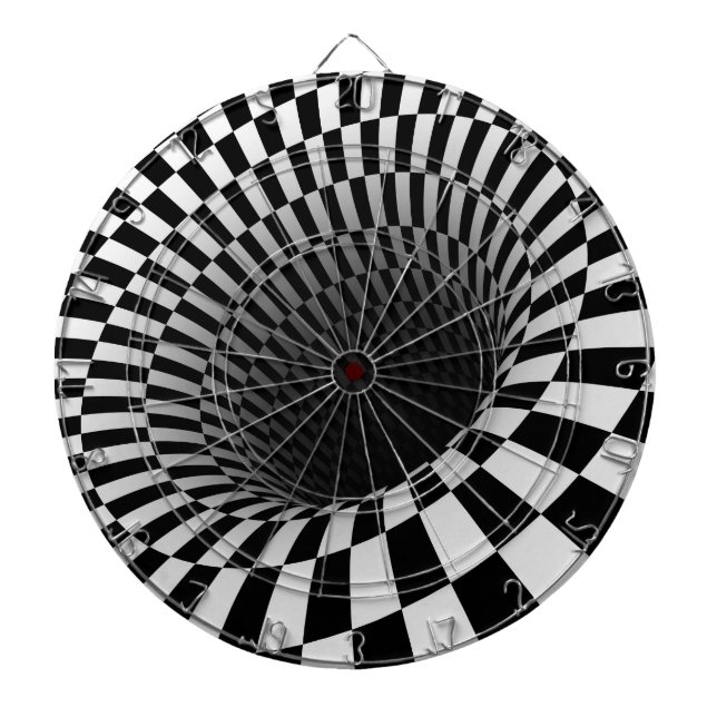 Diana Dart Board/Black and White Resumen (Frente)