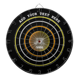 Diana Dart Board Naranja Círculos Amarillos JK 2024