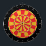 Diana Dart Board: Oro, Rojo Y Negro<br><div class="desc">Juego de tablero de oro,  rojo y negro con 6 dardos de latón</div>