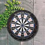 Diana Dart Board Personalizado para la compañía de jefe<br><div class="desc">Elevar la moral de la oficina con nuestro dart board personalizado para uso de la compañía! Este tablero de doble uso sirve como tablero clásico y como "rueda de la suerte", listo para ser personalizado con la política de mano de obra específica de su empresa. Diseñado con materiales duraderos, está...</div>