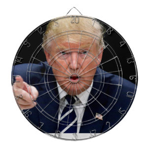 Diana Dartboard anti de presidente Donald Trump