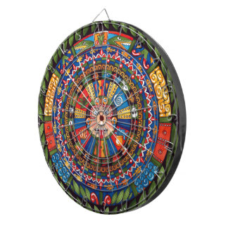 Diana Dartboard azteca del calendario