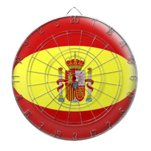 Diana Dartboard con la bandera de 6 de los dardos