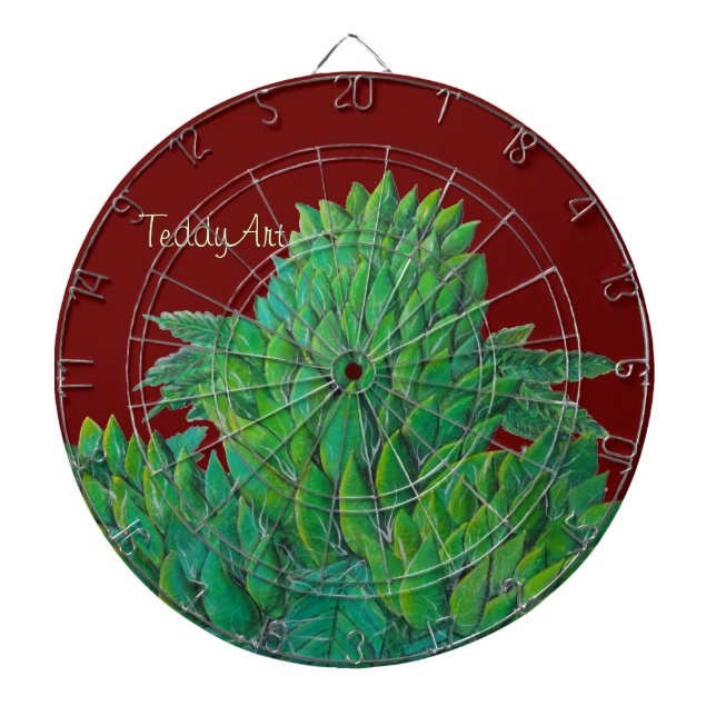 Diana Dartboard de CannaBliss por el ©TeddyArt (Frente)