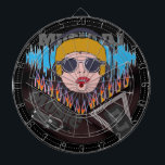 Diana Dartboard de DJ musical<br><div class="desc">Un divertido tablero de dj con temática musical para el amante de la música de la familia! Cuenta con un divertido collage colorido perfecto para la decoración musical o divertidos juegos de dardos. Personalizable completo si lo desea para agregar nombres, imágenes y más. ¡Disfrútenlo!</div>