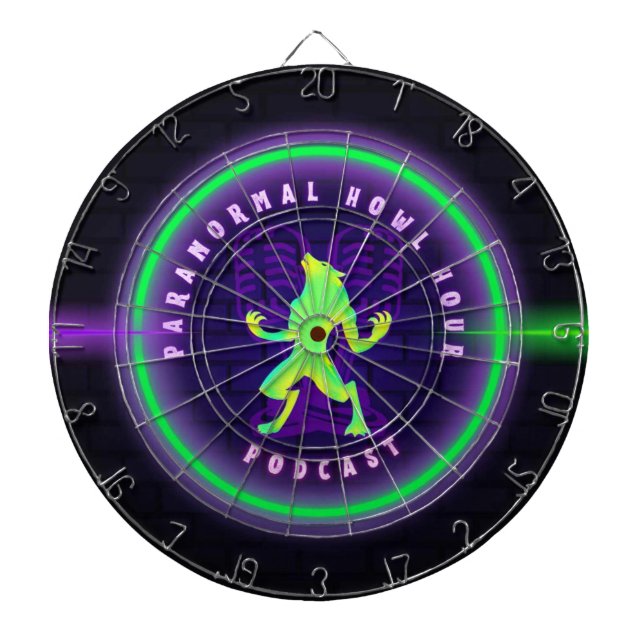 Diana Dartboard de hora de Howl paranormal - Registro of (Frente)