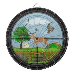 Diana Dartboard de la caza del alcance del rifle