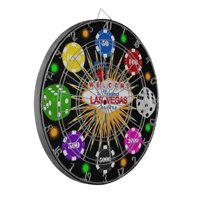 Diana Dartboard de la noche del Casino Vegas (Frente Izquierda)