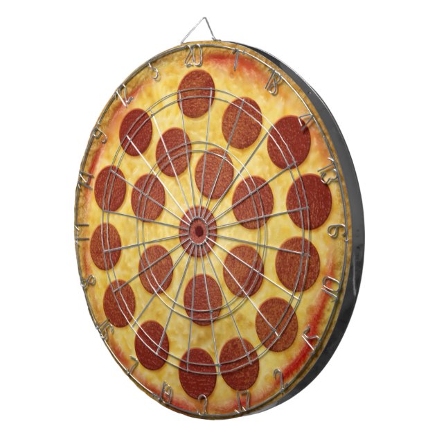 Diana Dartboard de la pizza (Frente Derecha)