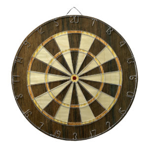Diana Dartboard de madera de la chapa