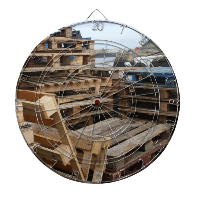Diana Dartboard de madera de las plataformas (Frente)