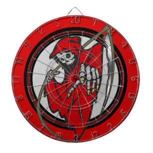 Diana Dartboard del cráneo del parca