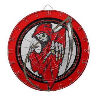 Diana Dartboard del cráneo del parca