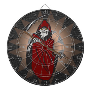 Diana Dartboard del cráneo del parca