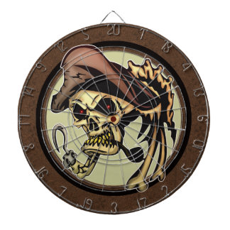 Diana Dartboard del cráneo del pirata