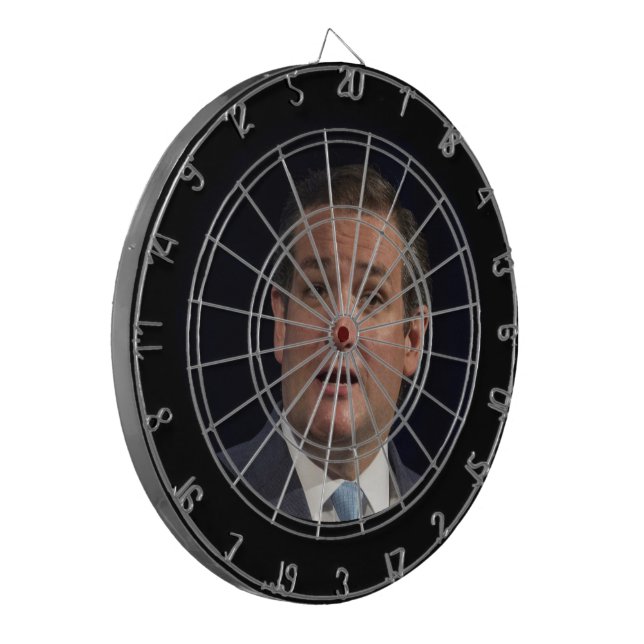Diana dartboard del cruz de ted (Frente Izquierda)