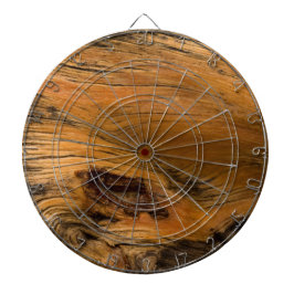 Diana Dartboard del metal de madera de roble