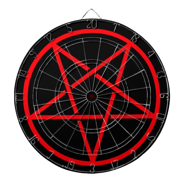 Diana Dartboard del Pentagram (Frente)