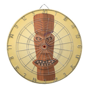 Diana Dartboard metalizado de la jaula de Tiki