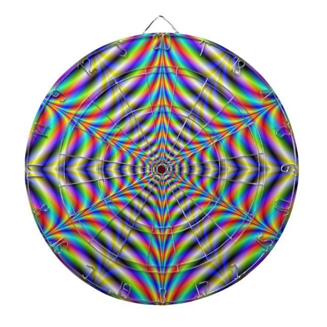Diana Dartboard Neon Web (Frente)