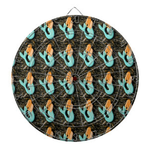 Diana dartboard redheaded de la sirena
