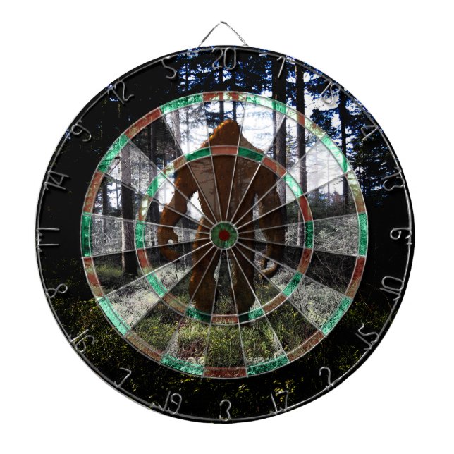 DIANA DARTBOARD - SASQUATCH IN WOODS (Frente)