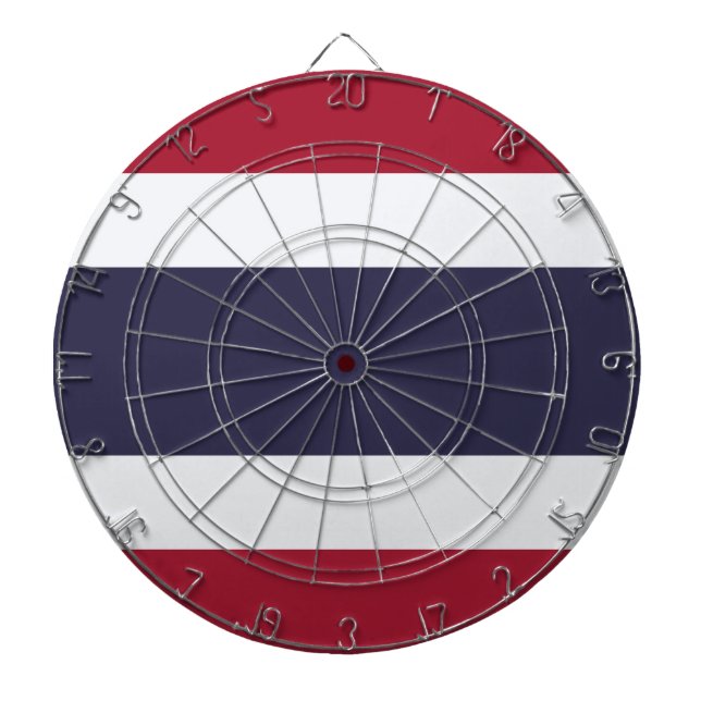 Diana Dartboard with Flag of Thailand (Frente)