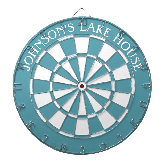 Diana Dartboard y Dardos, nombre de la familia Lake Hous (Frente)
