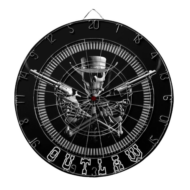 Diana Dartboards esqueléticos proscritos (Frente)
