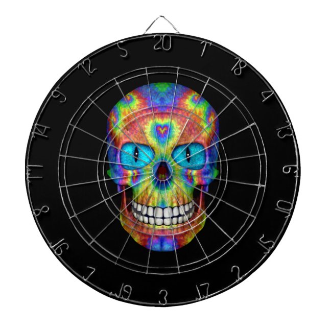 Diana Dartboards metalizado de la jaula del zombi muerto (Frente)