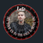 Diana de dardos con la foto de tu ex - regalo de r<br><div class="desc">Supera tu ruptura con una risa gracias a esta diana de dardos personalizada con una foto de tu ex. Perfecta para celebrar un divorcio, una ruptura o el fin de una relación, este divertido juego te permite desahogarte y divertirte al mismo tiempo. Agrega el nombre del destinatario en la parte...</div>