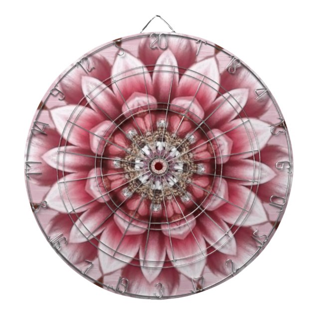 Diana de Flores Rosadas Modernas (Frente)