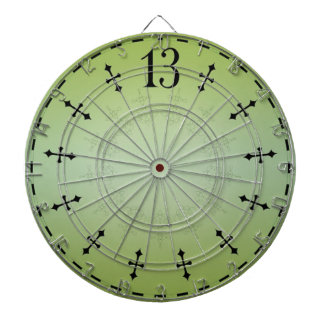 Diana Décimotercero Dartboard frecuentado del reloj de