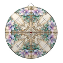 Diana Decorative Floral Dartboard