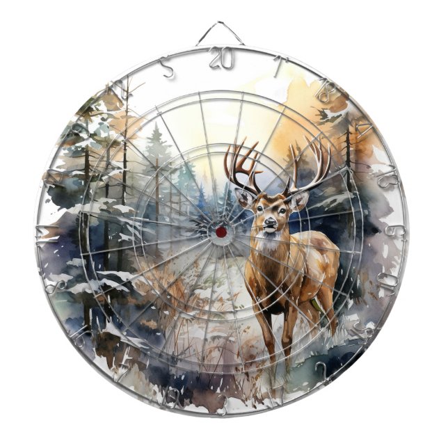 Diana Deer Dartboard (Frente)