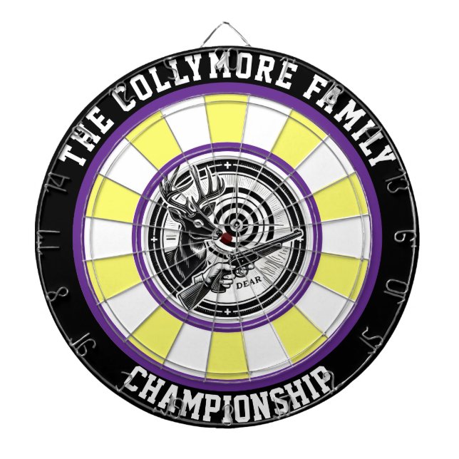 Diana Deer Forest Target Bullseye Art (Frente)