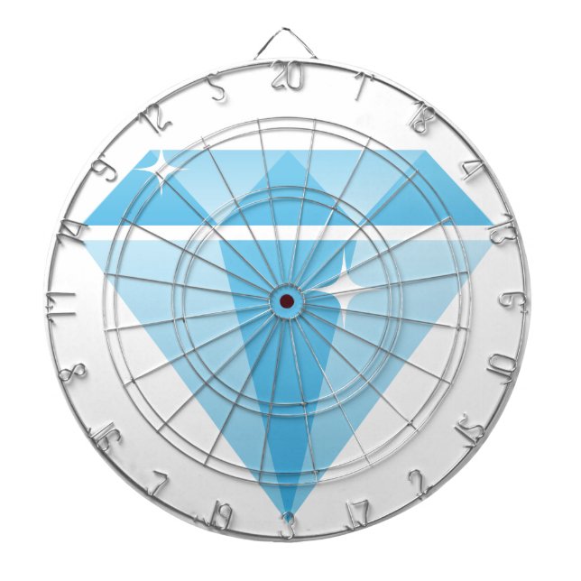 Diana Diamond Metalizado Cage Dartboard (Frente)