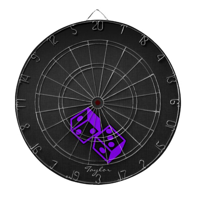 Diana Dice Violet Purple Casino (Frente)