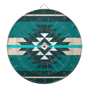Diana Diseño azteca de color turquesa