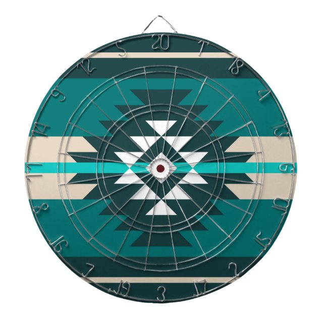 Diana Diseño azteca de color turquesa (Frente)