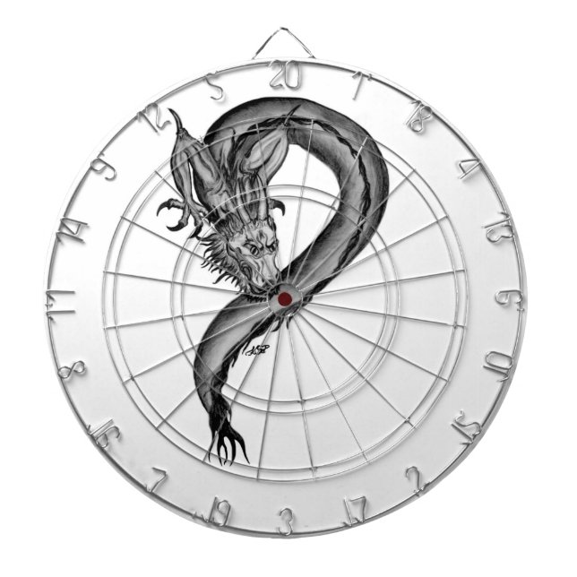 Diana Diseño blanco y negro de Dragon (Frente)