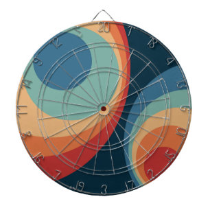 Diana Diseño de círculos retro coloridos