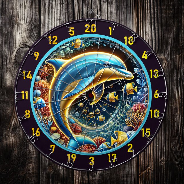 Diana Diseño de tablón de dartboard para delfines de Oce (Subido por el creador)