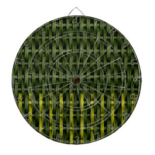 Diana Diseño gráfico de mimbre verde vintage 2